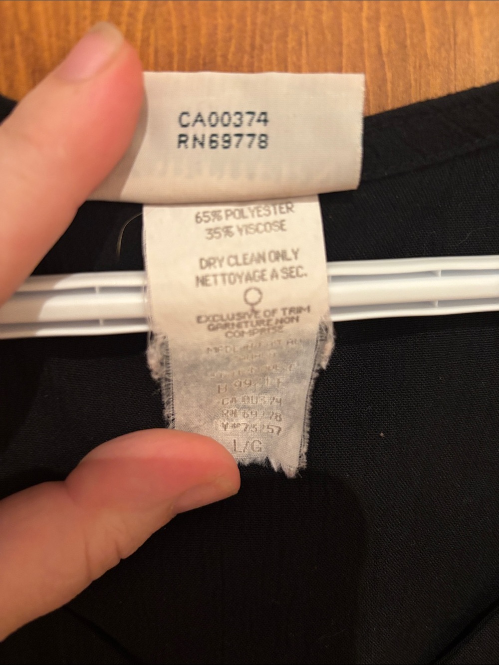 Vintage Northern Traditions Black Button-Front Maxi Dress - Picture 3 of 4